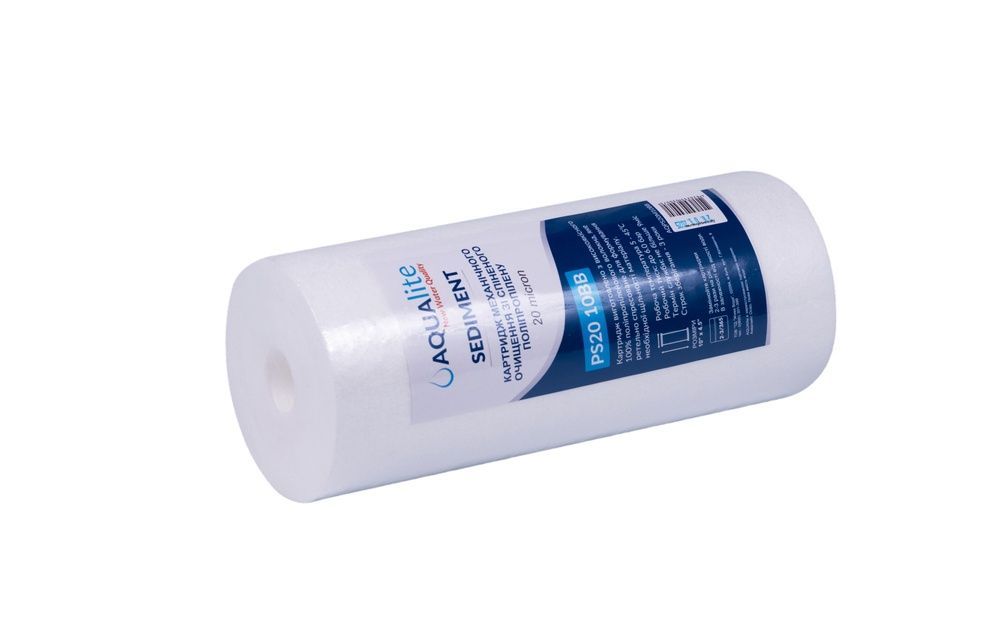 Aqualite PS20M10BB polypropylene cartridge &Oslash;108x255 mm 20 micron 45 &deg;C (removal of mechanical impurities) AQPS20M10BB photo