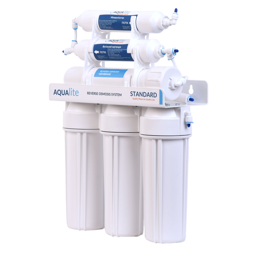 Umkehrosmosefilter Aqualite Standard 6-50 mit 50GPD-Membran und Mineralisator (AQS6-50) AQS6-50 Foto