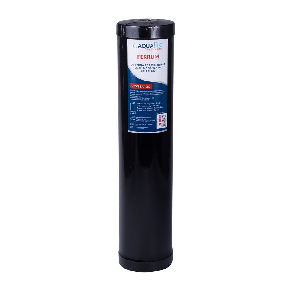Aqualite FERRUM20BB Eisenentfernungs-Kartusche &Oslash;107x506 mm 45 &deg;C AQFE20BB Foto