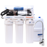 Filtro ad osmosi inversa con pompa Aqualite Premium 5-75P con membrana da 75 GPD (AQP5-75P) AQP5-75P foto