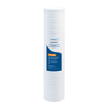 Cartuș din fir de polipropilenă Aqualite PP5M20BB &Oslash;108&times;506 mm 20 &micro;m 45&deg;C (pentru &icirc;ndepărtarea impurităților mecanice) AQPP5M20BB foto